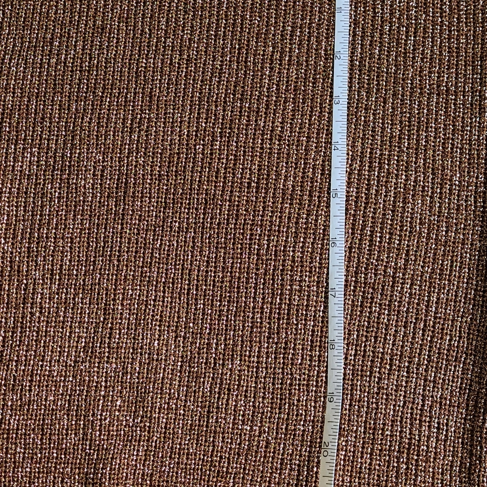 EUC TESORI Sparkly Vest, sz Lg. - Picture 4 of 5